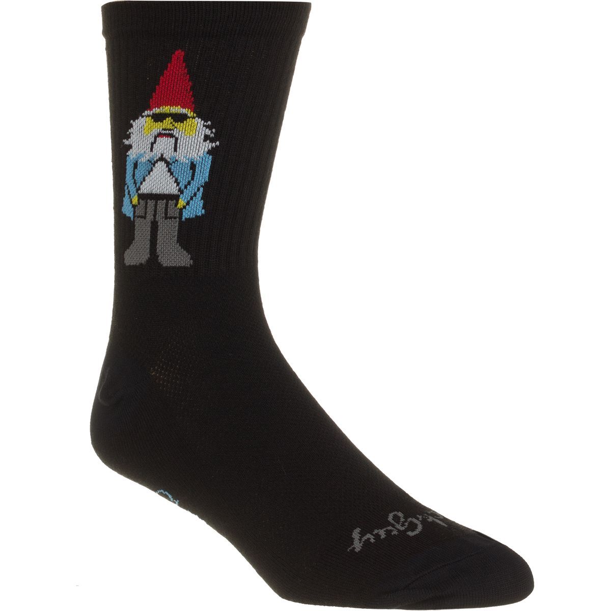 SockGuy Gnomies 6in Sock One Color, S/M - Men's