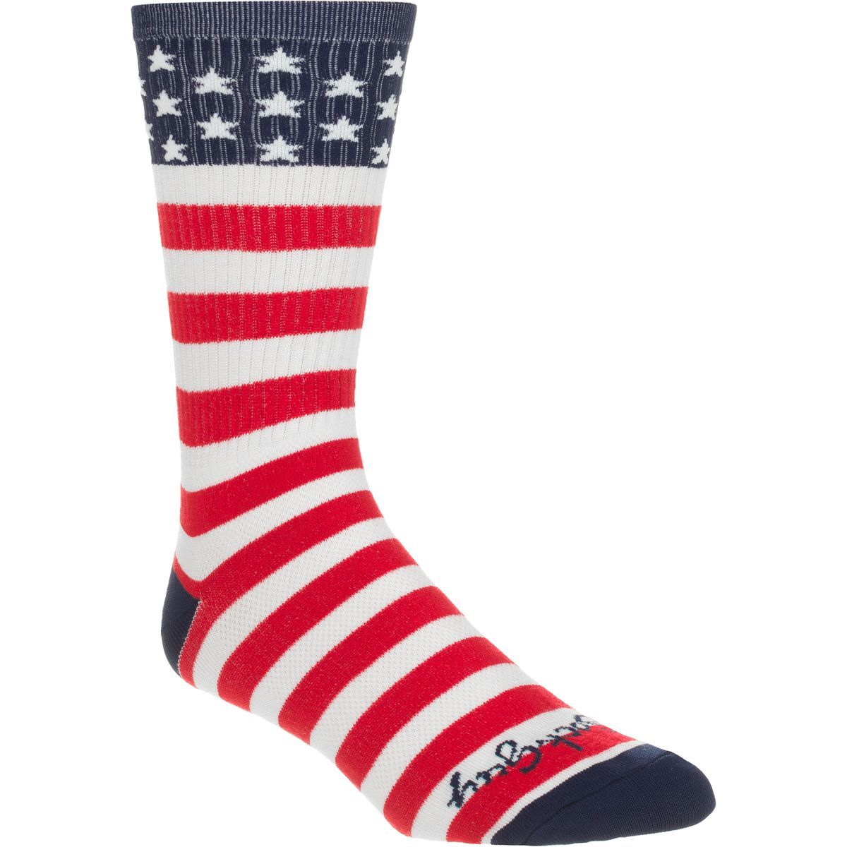 Sockguy SockGuy USA Flag 8in Sock One Color, L/XL - Men's