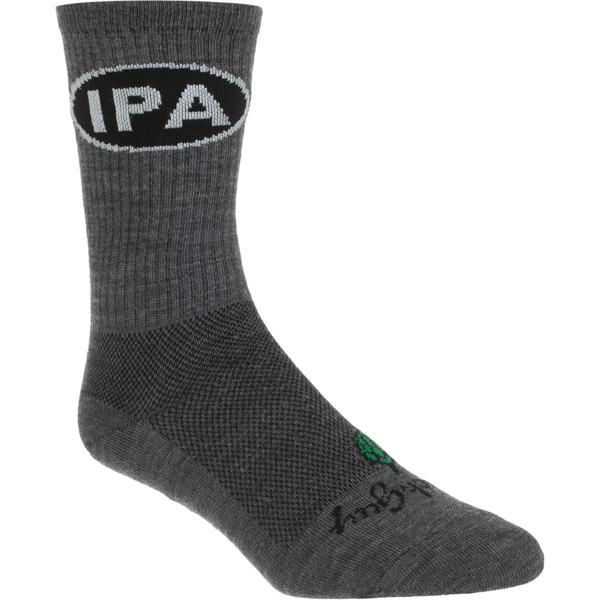 SockGuy SockGuy IPA 6in Wool Sock One Color, S/M - Men's