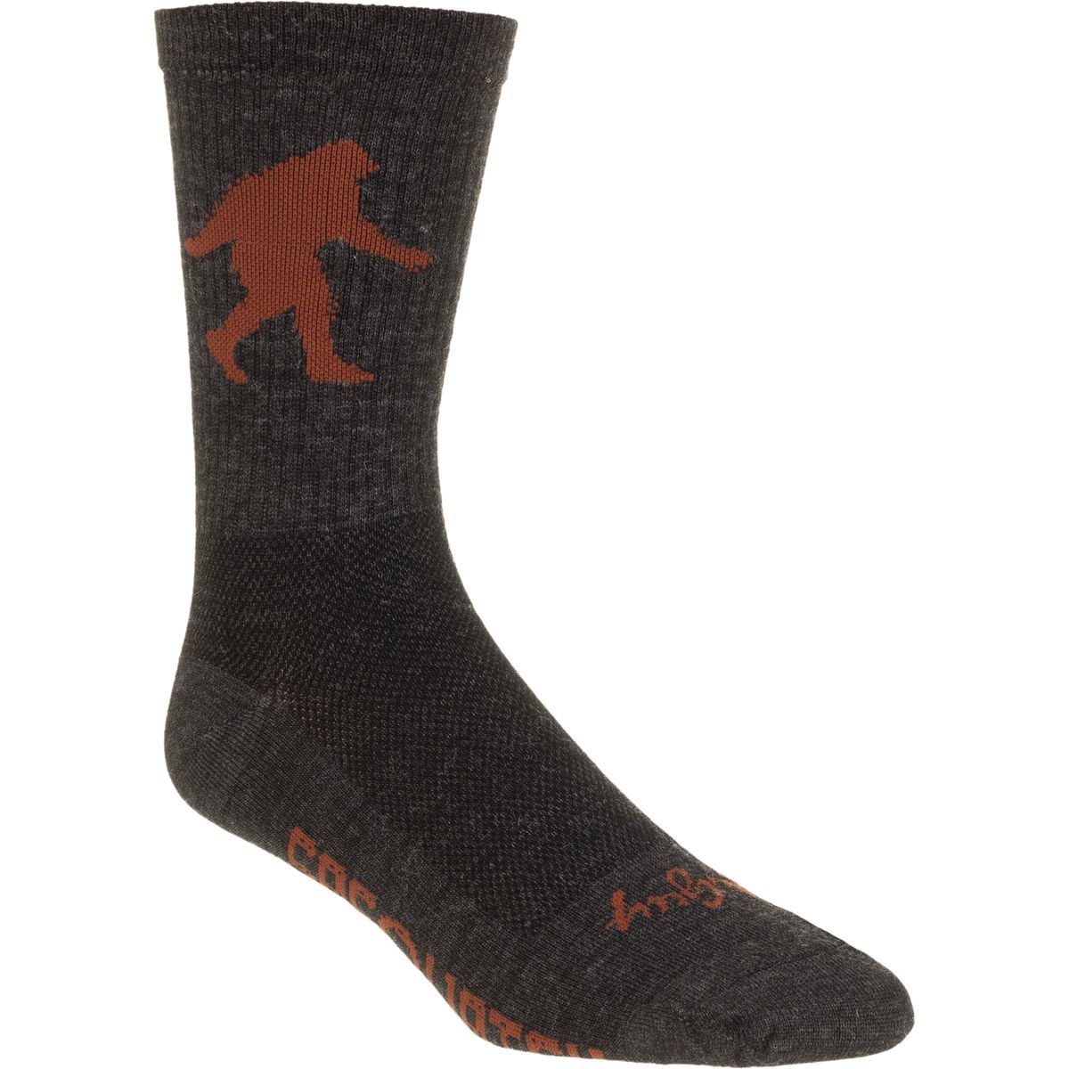 SockGuy Sasquatch 6in Wool Sock One Color, S/M - Men's