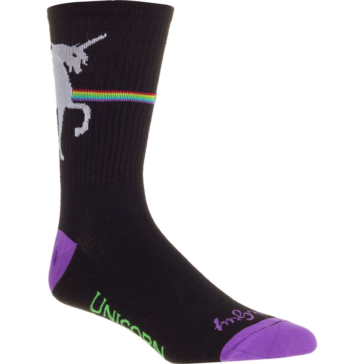 SockGuy Unicorn Express Sock One Color, S/M - Men's