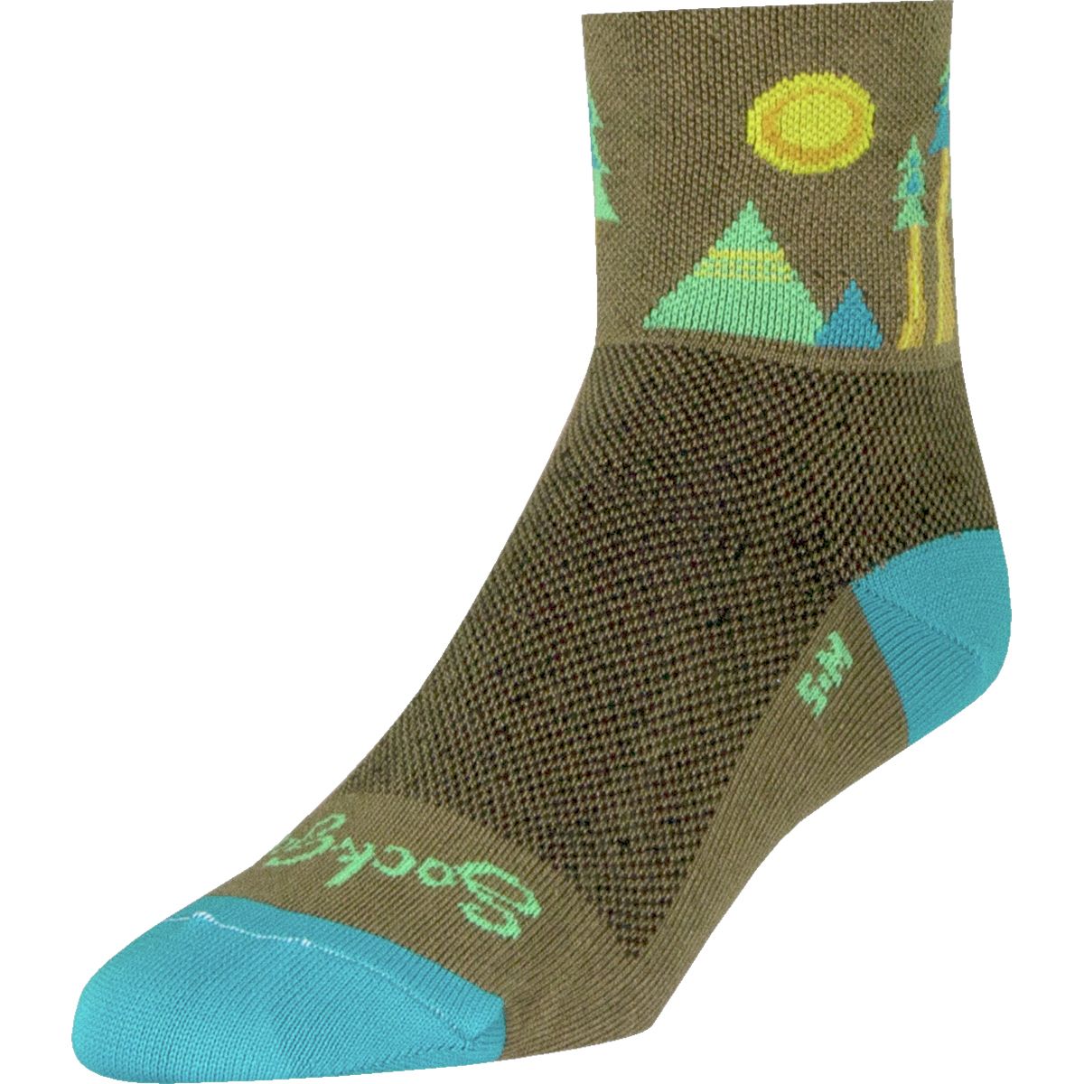 SockGuy Sierra Sock One Color, S/M - Men's
