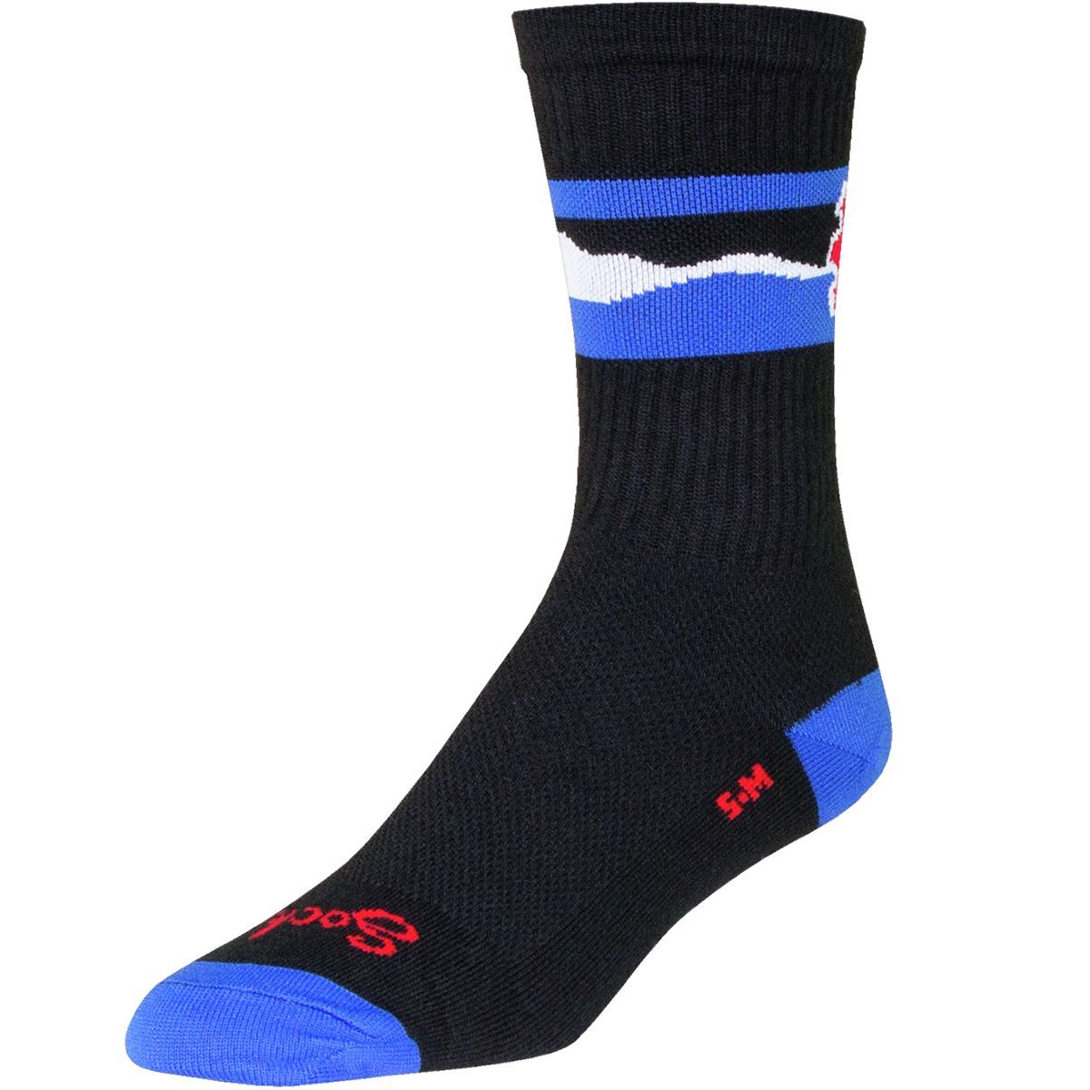 SockGuy Cogorado Sock Cogorado, L/XL - Men's