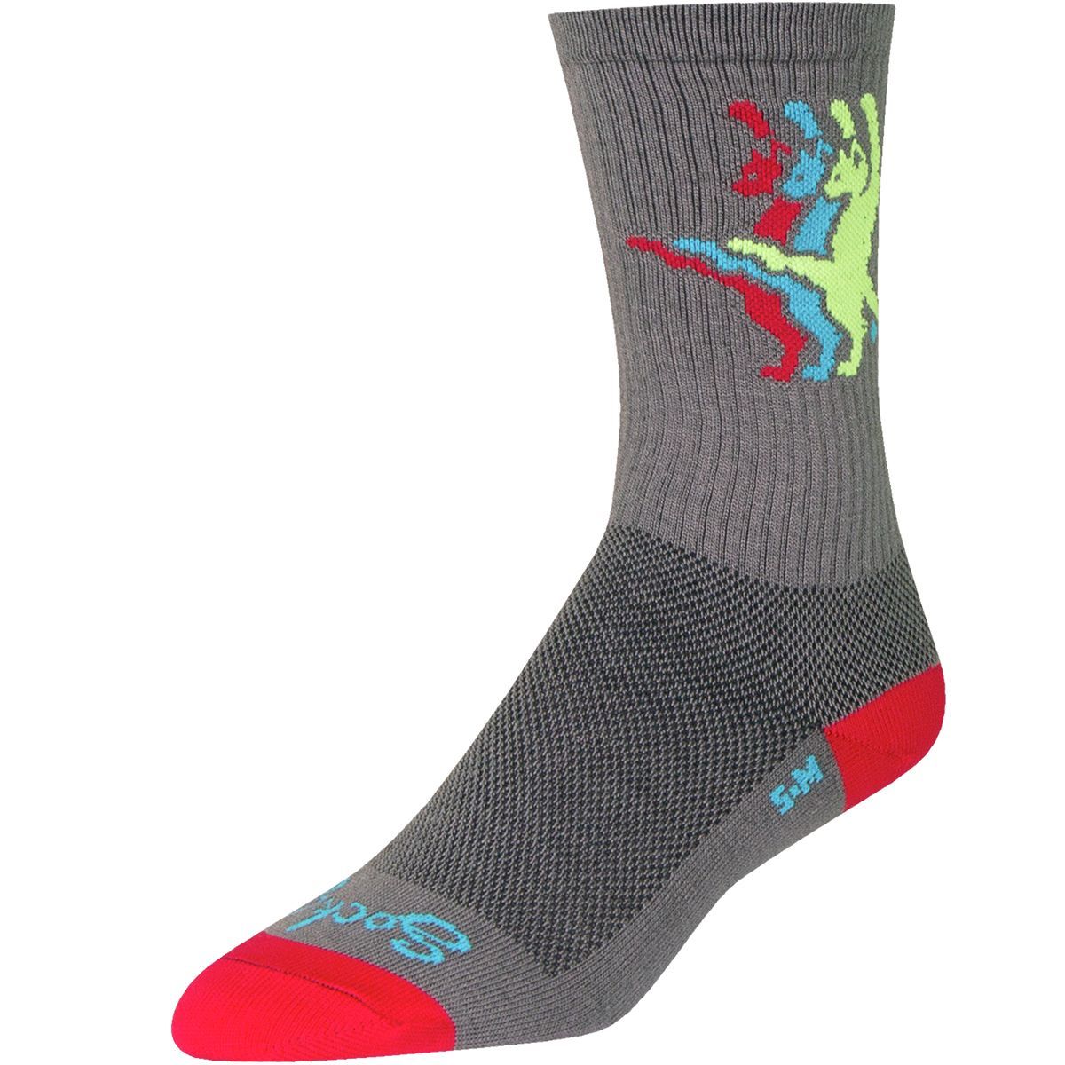 SockGuy Kat-Fu Crew Sock Kat Fu, L/XL - Men's