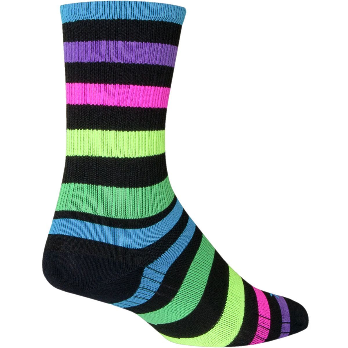 SockGuy Night Bright SGX Sock Night Bright, L/XL - Men's