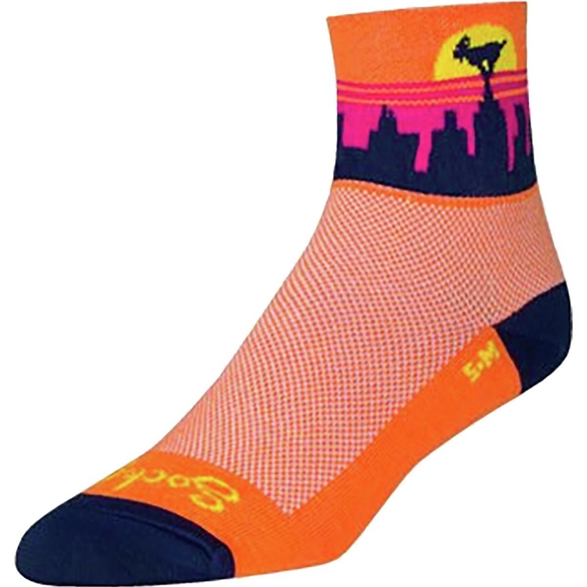 SockGuy Balance Classic 3in Bike Sock One Color, L/XL - Men's