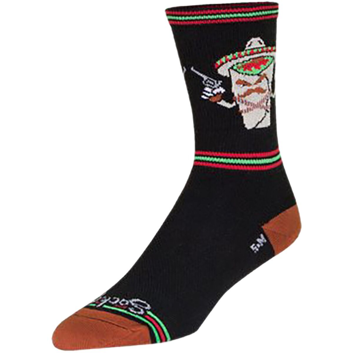 Sockguy SockGuy Bandito Sock One Color, L/XL - Men's