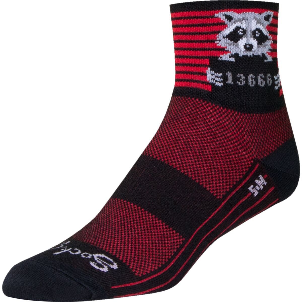 SockGuy Busted Sock One Color, S/M - Men's