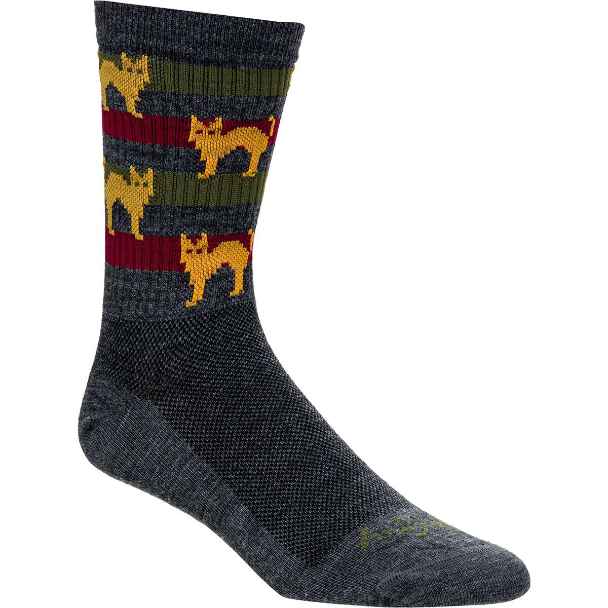 SockGuy Catz Sock One Color, L/XL - Men's