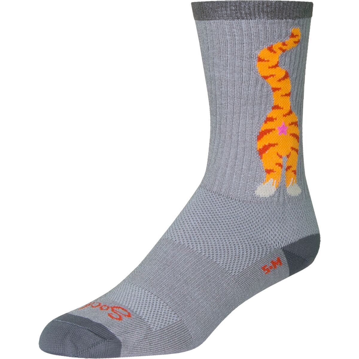 SockGuy Pucker Sock One Color, S/M - Men's