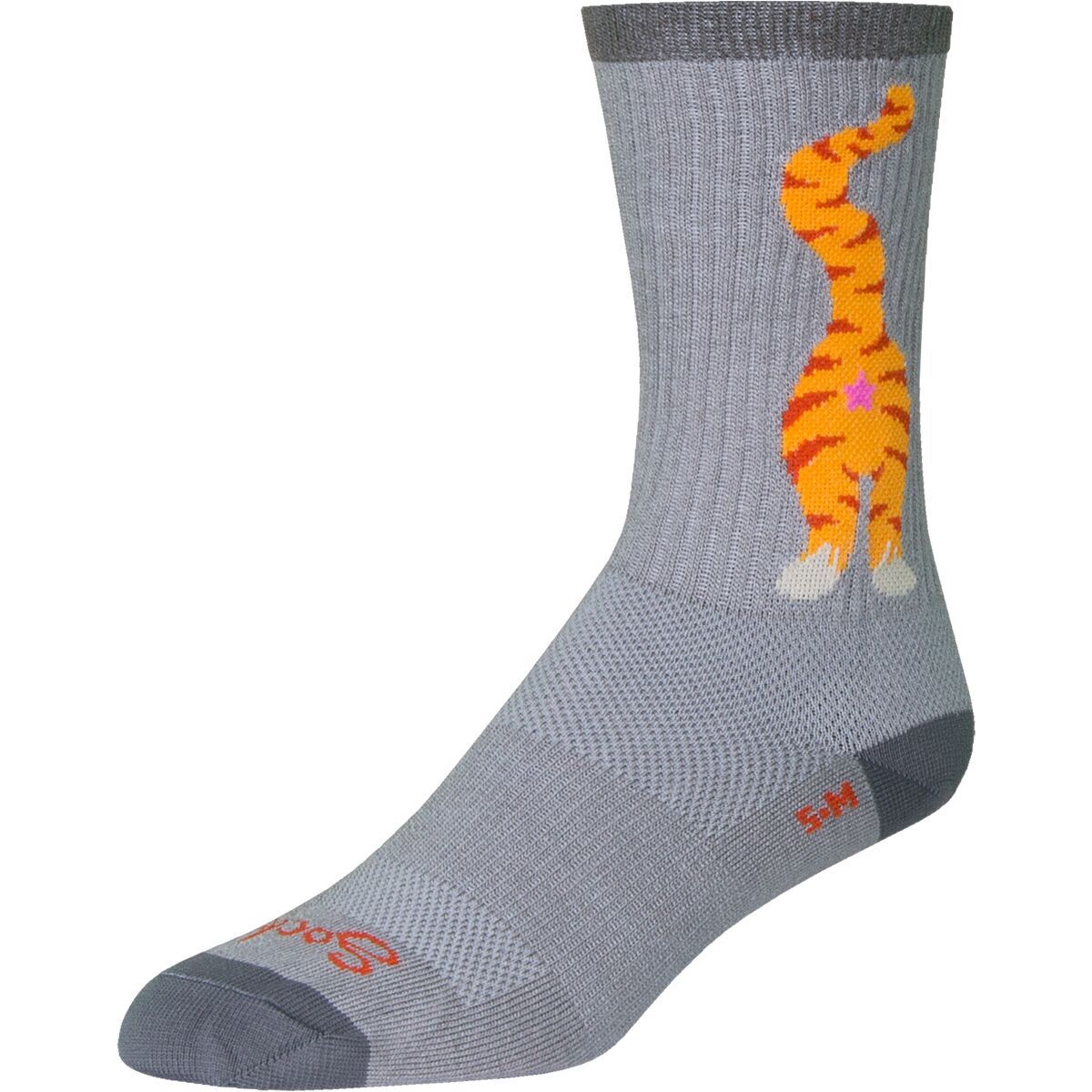 SockGuy Pucker Sock One Color, S/M - Men's