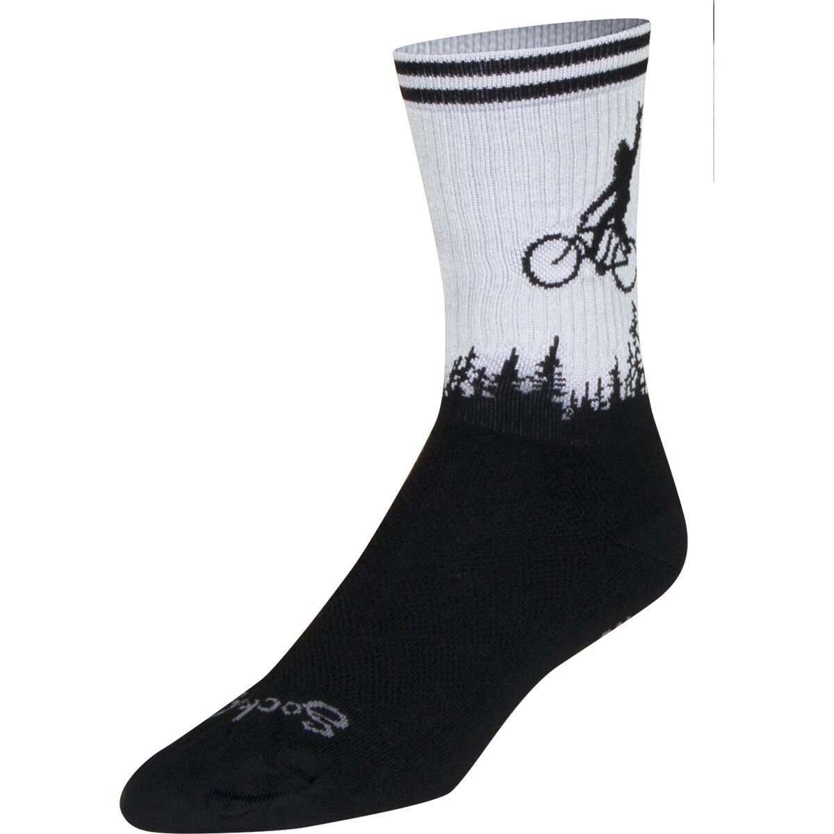 SockGuy Squatchit Socks One Color, S/M - Men's