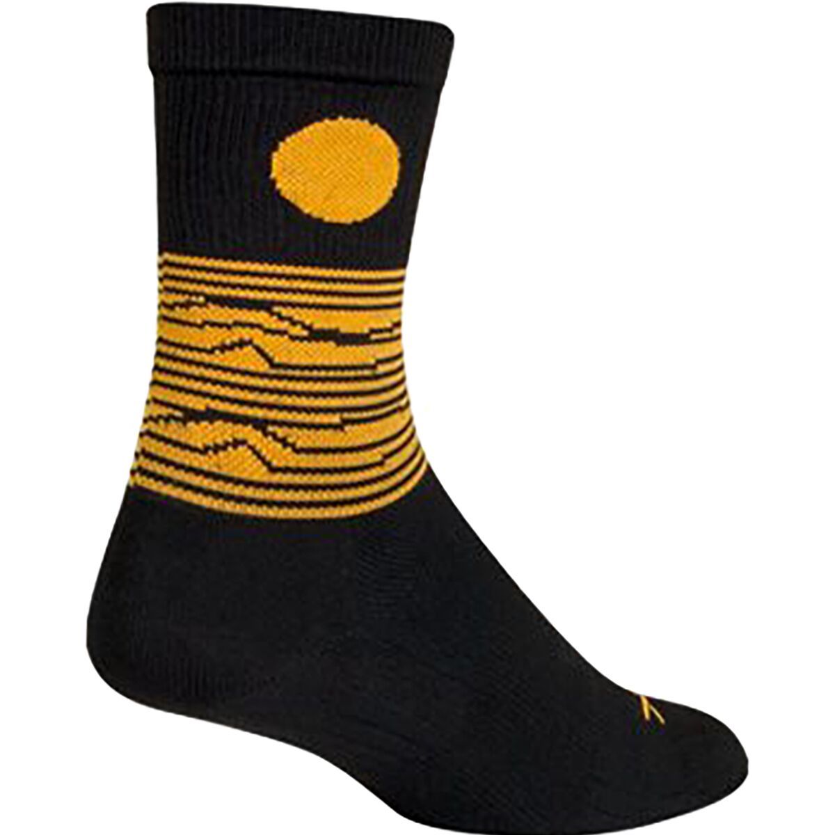 SockGuy Moonscape Sock One Color, S/M - Men's