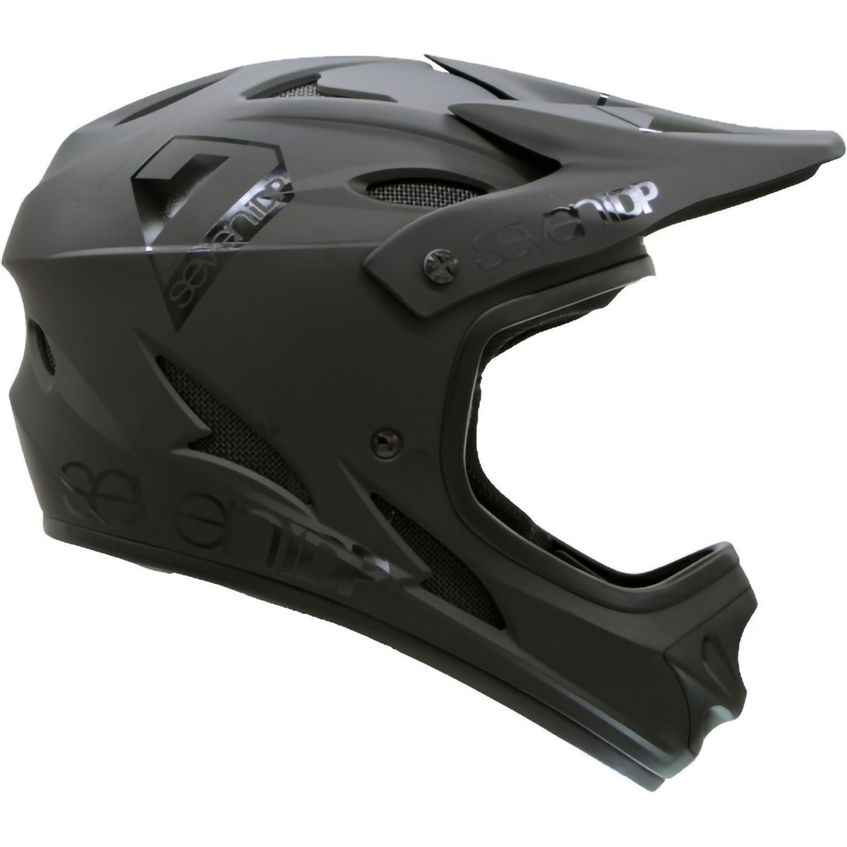 7 Protection M1 Helmet Matt Black/Gloss Black, S