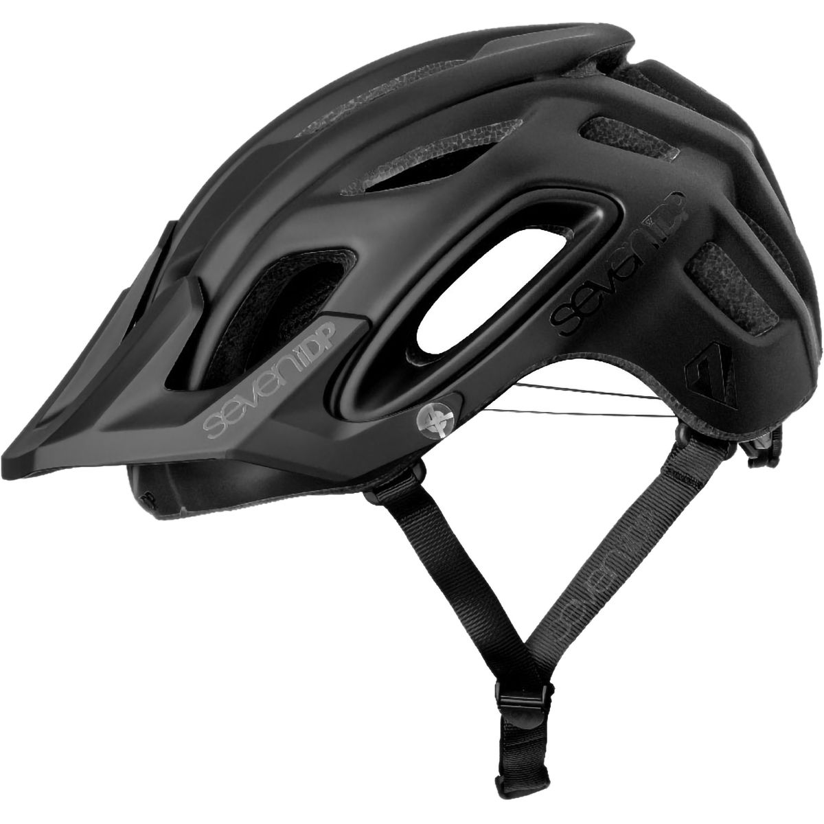 7 Protection M2 BOA Helmet Matt Black/Gloss Black, XS/S
