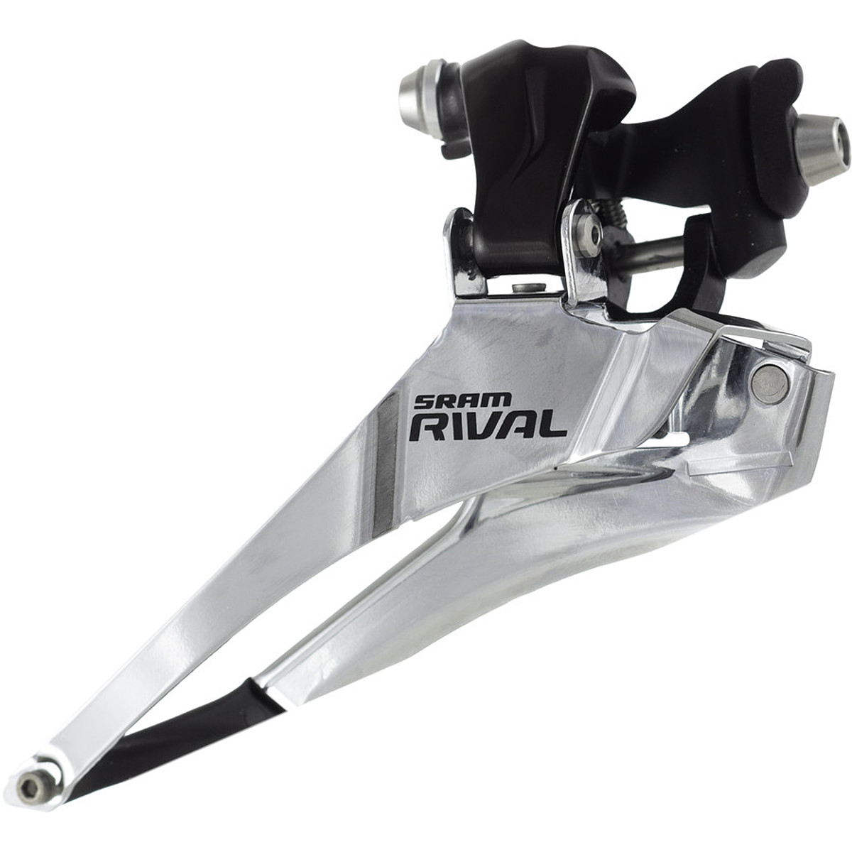 Sram SRAM Rival 22 Front Derailleur Gray, Braze-on