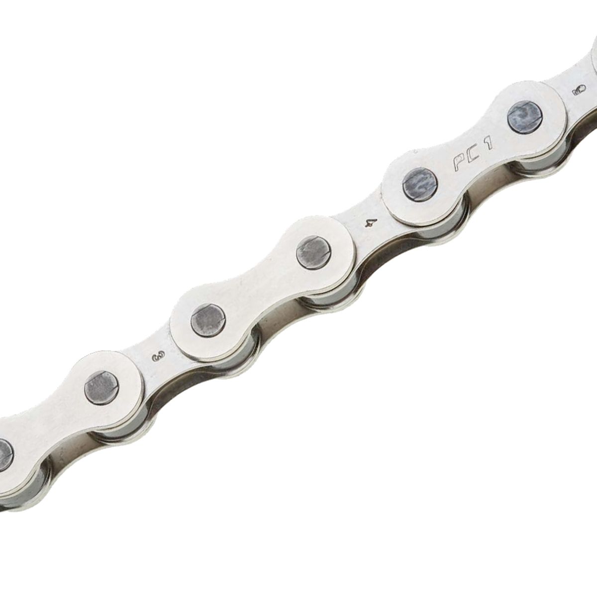 SRAM PC 1 Chain - Single Speed Nickel, 114 Links, SnapLock