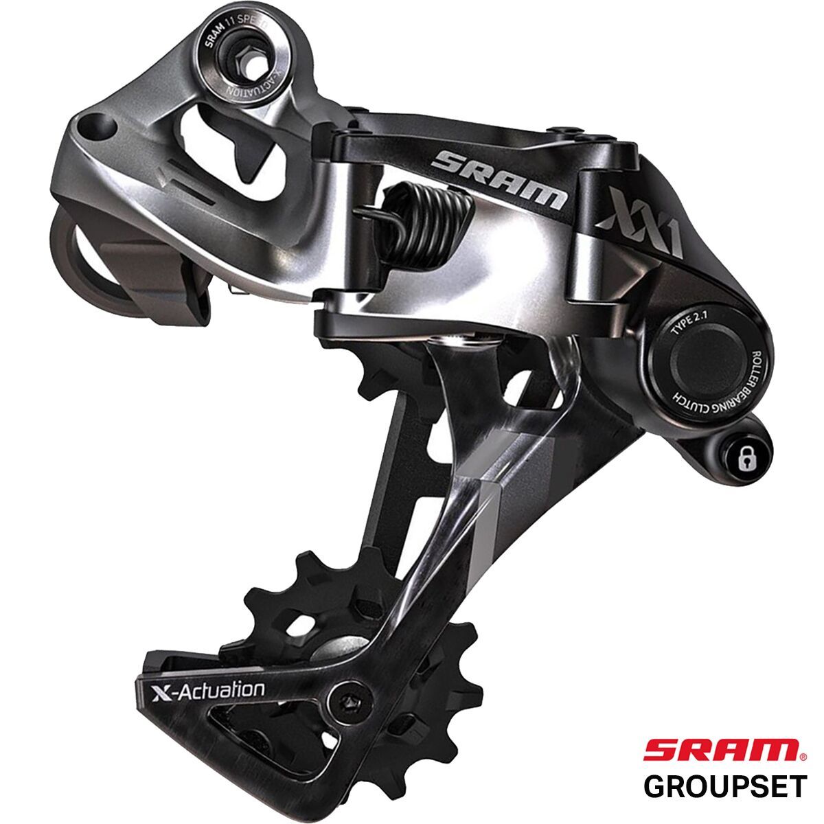 Sram SRAM XX1 2.1 Rear Derailleur Black, 2.1/11sp