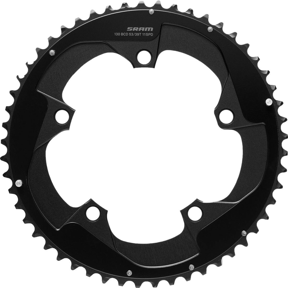 SRAM Red Road Chainring - 2024 Black, 50Tx110 BCD, S3