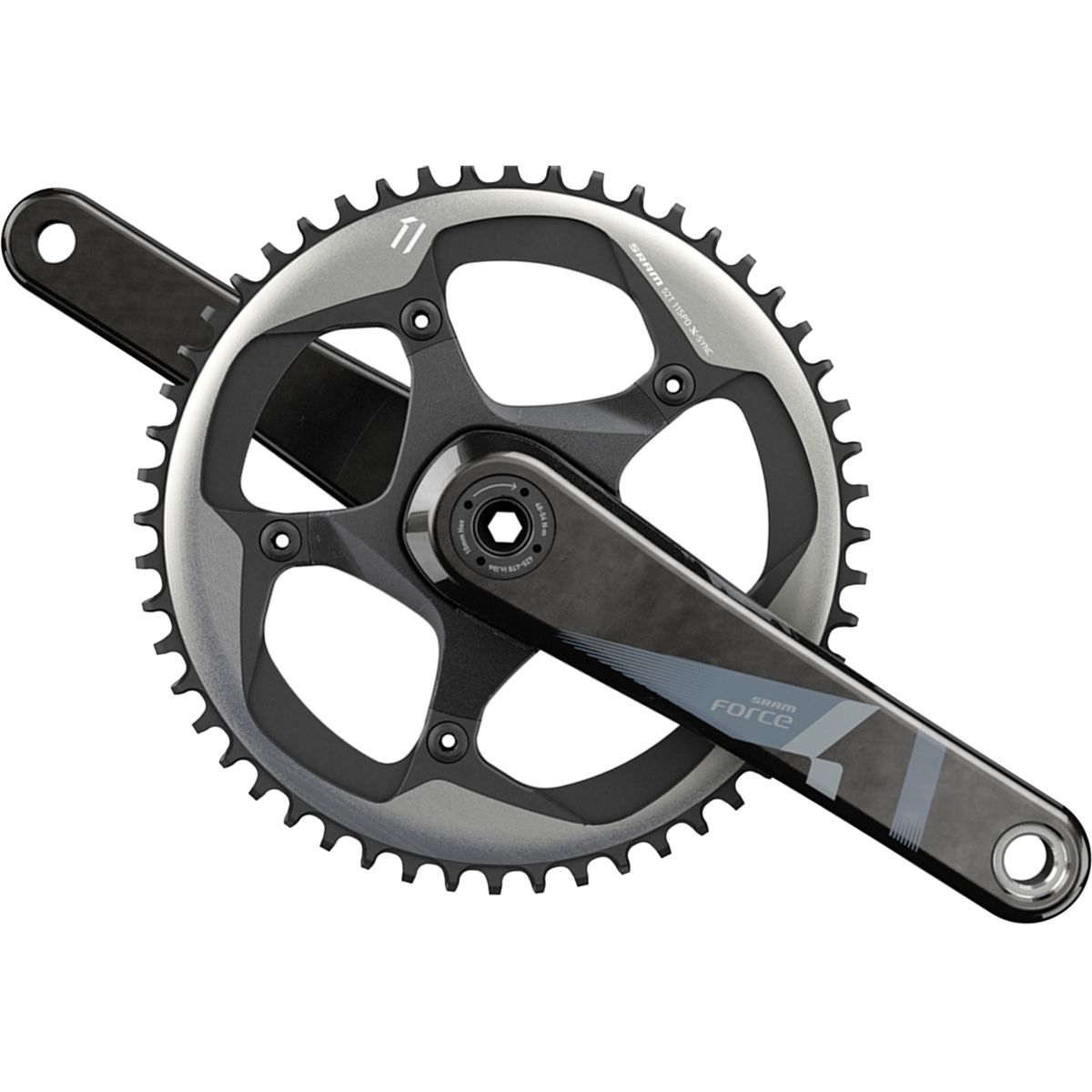 SRAM SRAM Force 1 GXP Crankset Black, 175mm 110BCD x 42T
