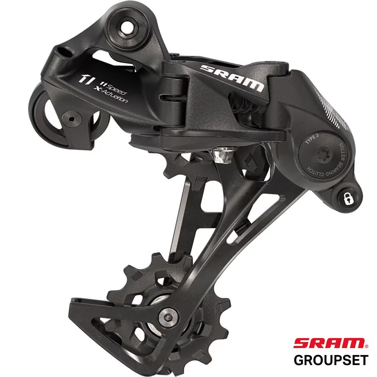 SRAM NX 1x11 Rear Derailleur Black, Long Cage