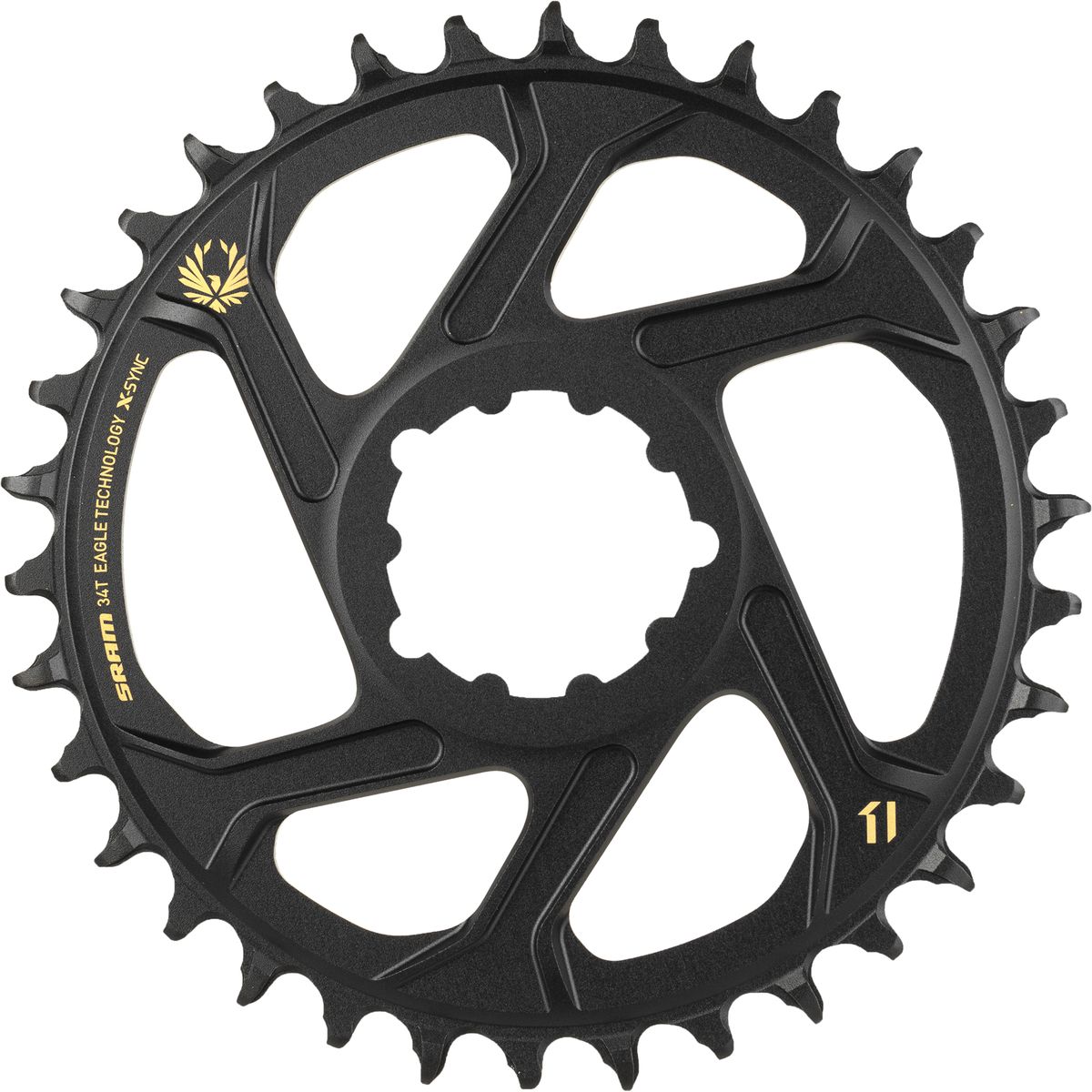 SRAM X-Sync 2 Eagle 12-Speed Direct Mount Chainring - Boost Gold, 30T/3mm Offset