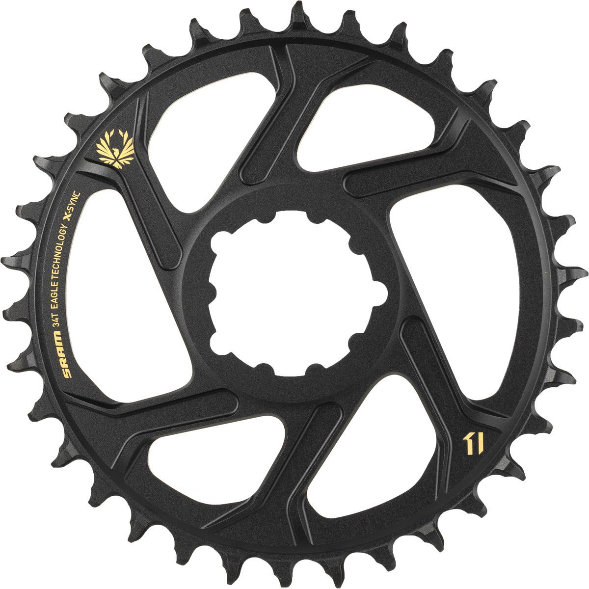 Sram SRAM X-Sync 2 Eagle 12-Speed Direct Mount Chainring - Boost Black, 32T/3mm Offset