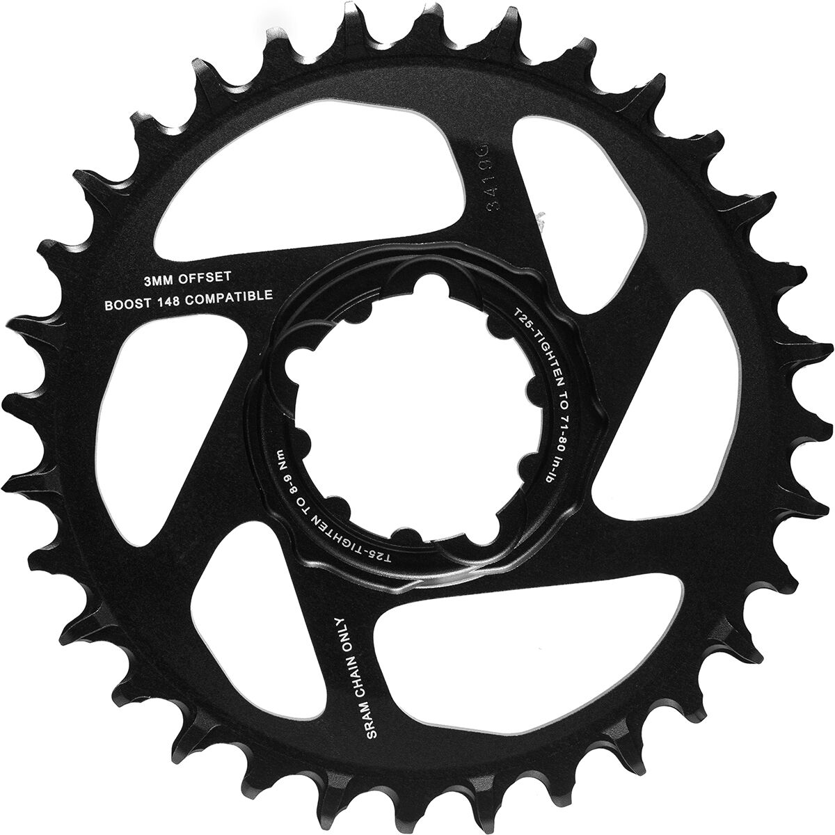SRAM SRAM X-Sync 2 SL Direct Mount Chainring - Boost Black/Gray, 36T, 3mm Offset