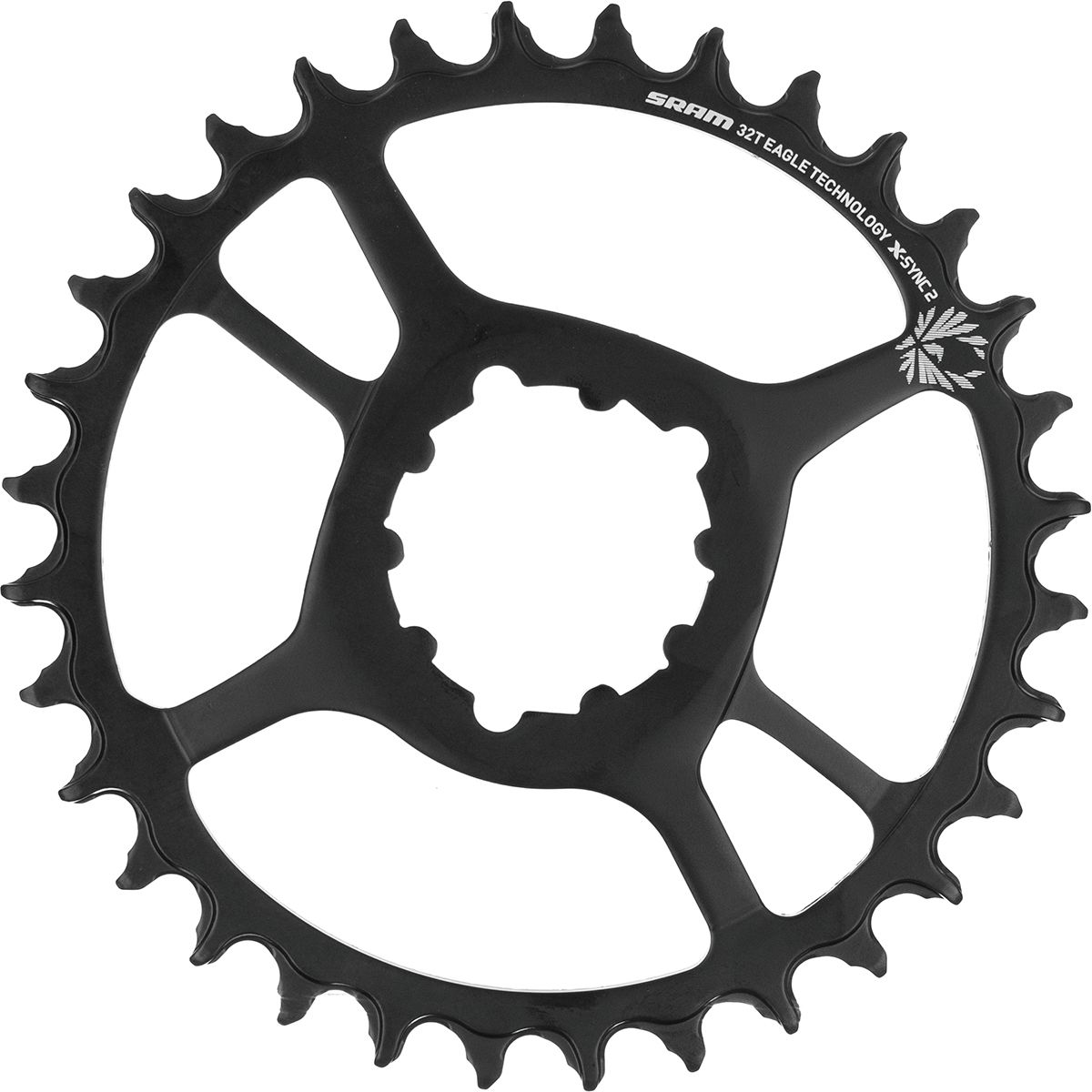 SRAM X-Sync 2 Steel Direct Mount Chainring - Boost Black, 30T, 3mm Offset