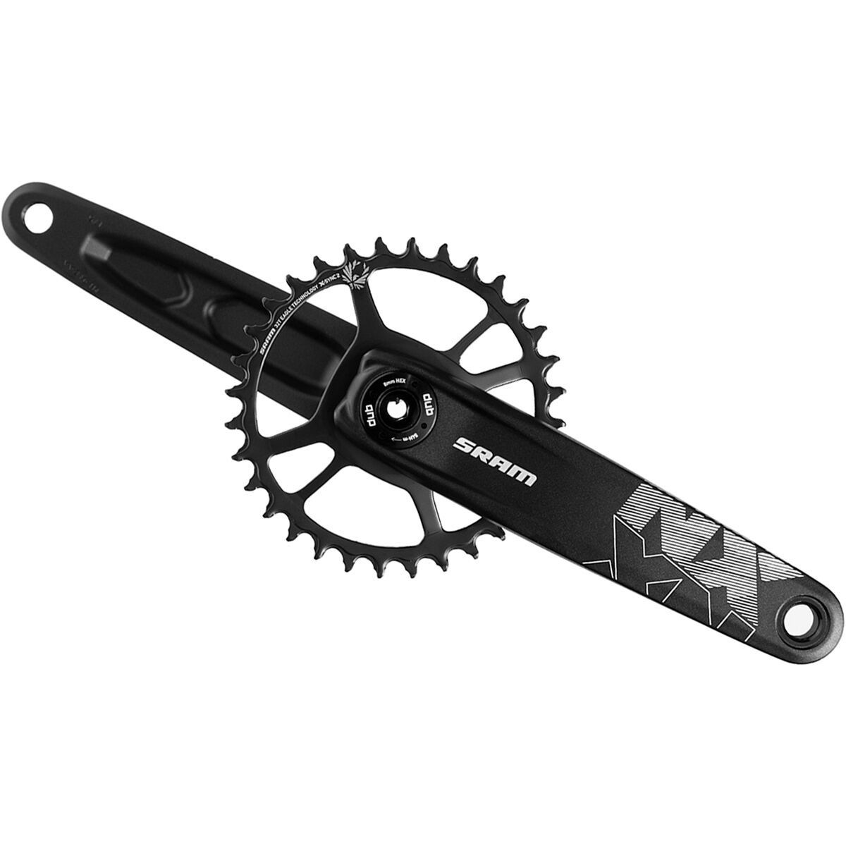 SRAM NX Eagle DUB Crankset Black, 170mm/32T