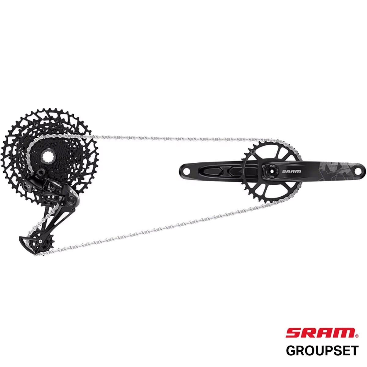 SRAM NX Eagle DUB Groupset Black, 170mm/32T