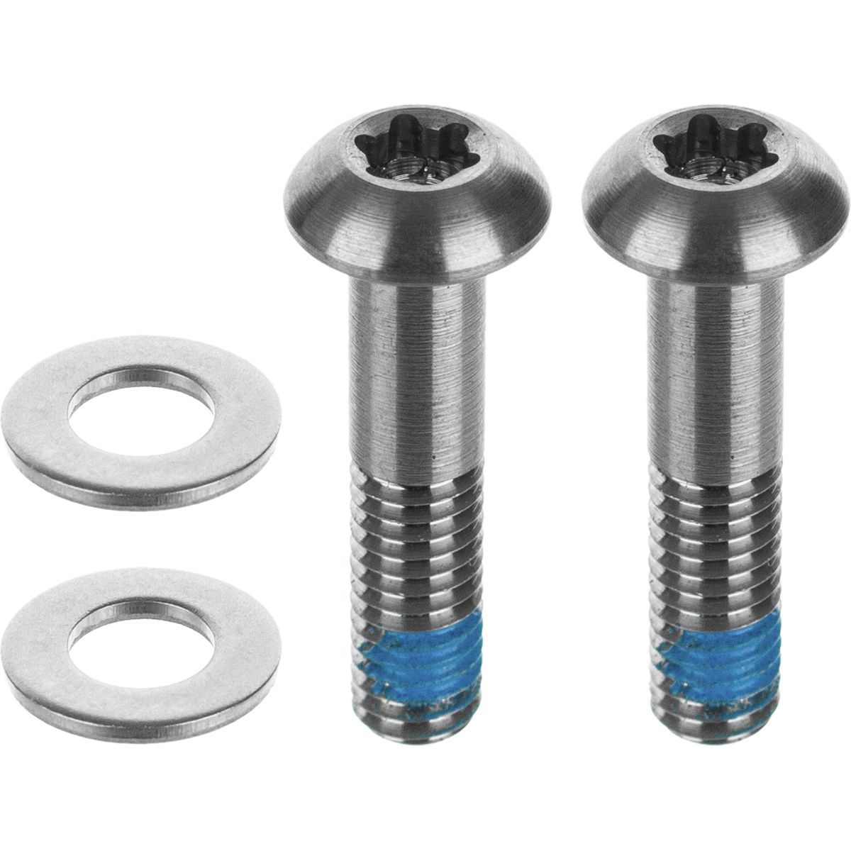 Sram SRAM Titanium Flat Mount Disc Caliper Bracket Bolts Titanium, 27mm