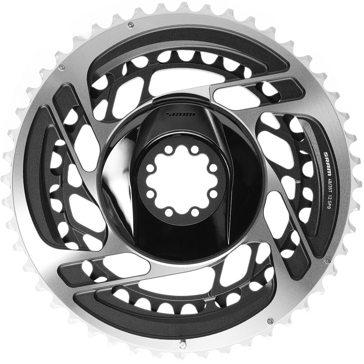 Sram SRAM Red 12-Speed Chainrings - 2024 Polar Grey, 48/35T
