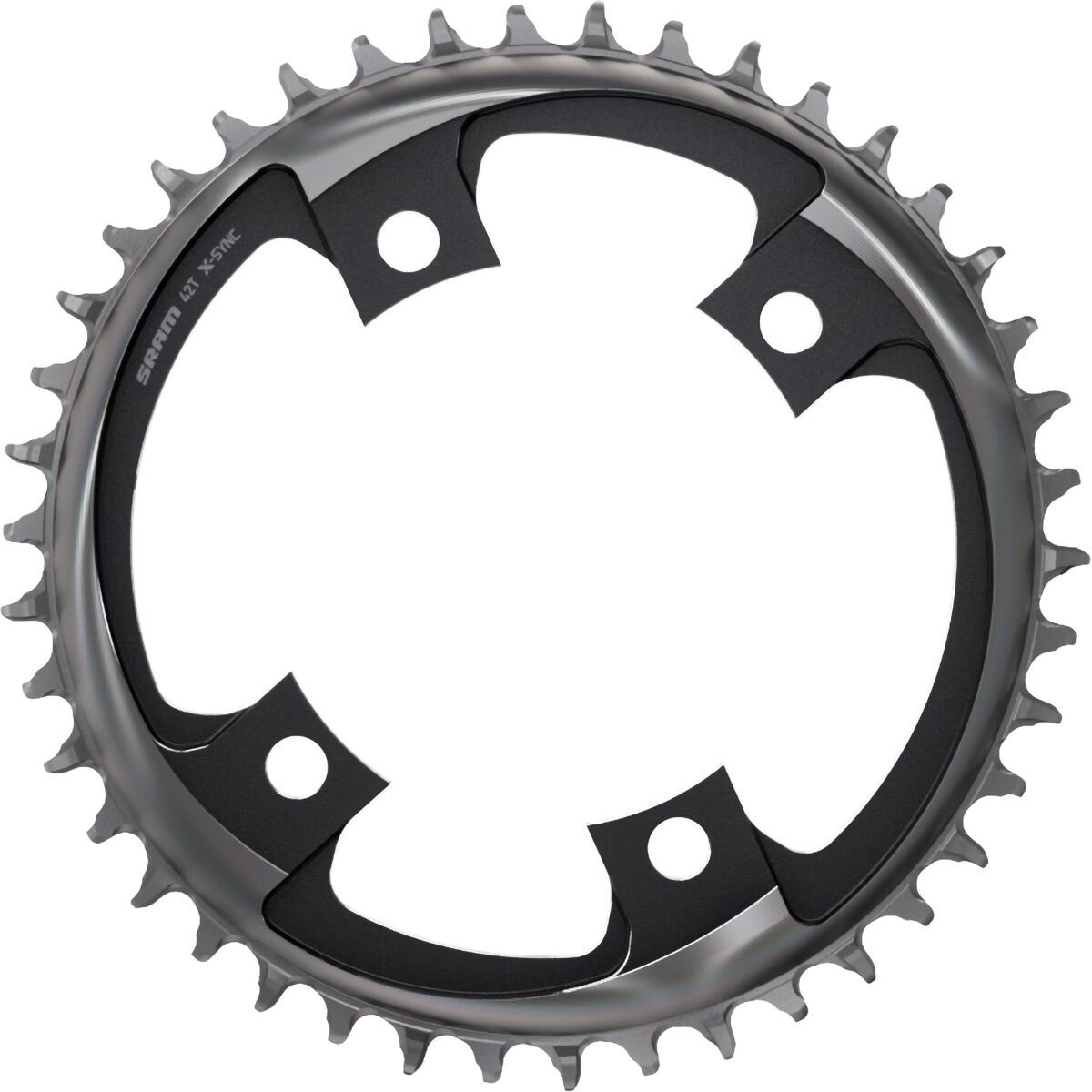 SRAM X-Sync Road Chainring Polar Grey, 46t