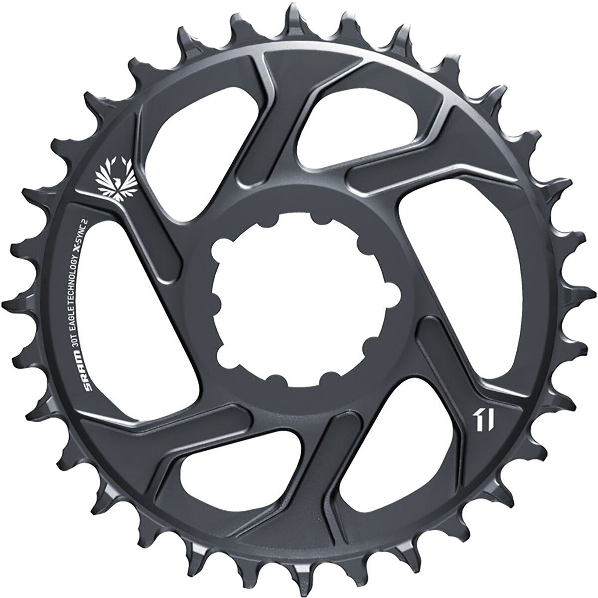 SRAM X-Sync 2 SL Direct Mount Chainring - Boost Lunar Grey, 34T, 3mm Offset