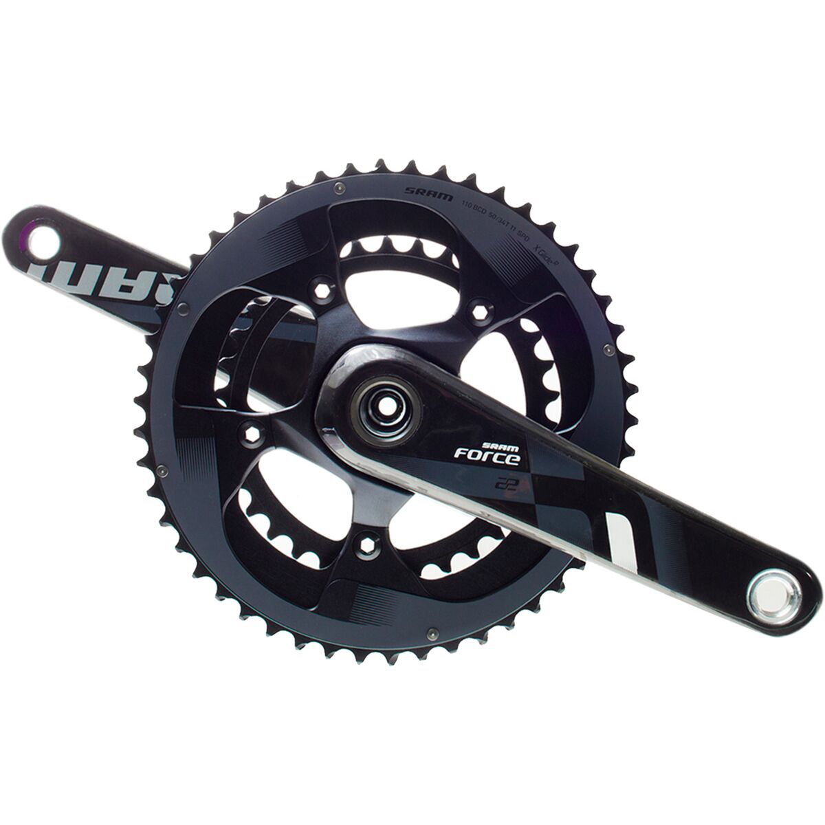 SRAM Force 22 GXP Crankset One Color, 172.5mm 50/34T