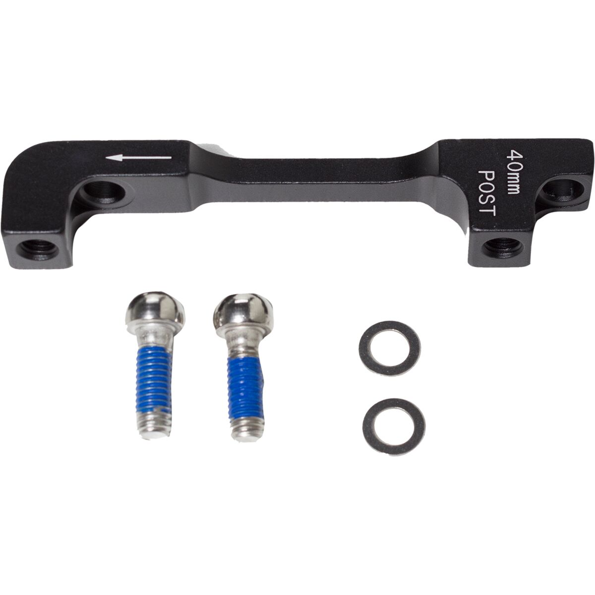 Sram SRAM Post Mount Brake Adapter Black, 20mm, Post Mount