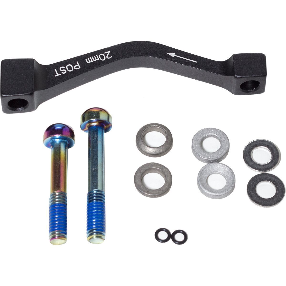 SRAM Post Mount Brake Adapter Rainbow,  20mm, Post Mount