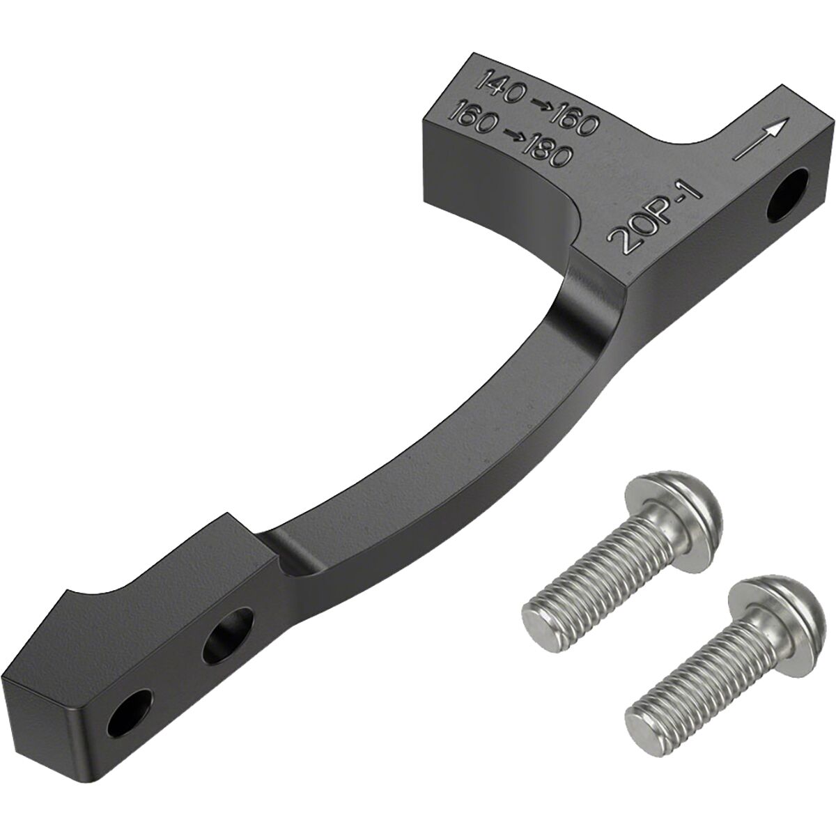 SRAM Post Mount Brake Adapter Titanium, 20mm, Post Mount 160/180mm