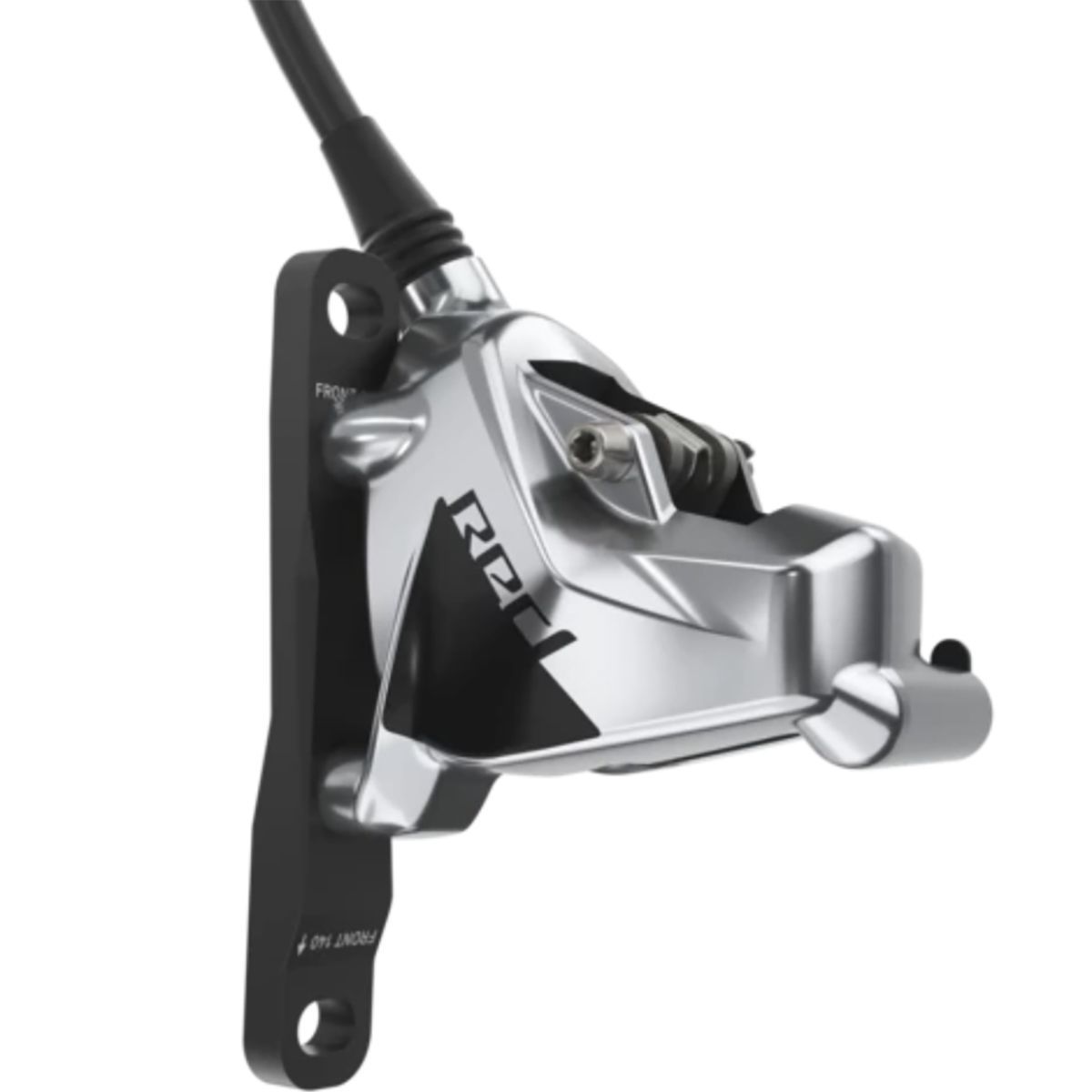 Sram SRAM Red eTap AXS HRD Disc Brake Caliper - 2024 Polar Grey, Flat Mount