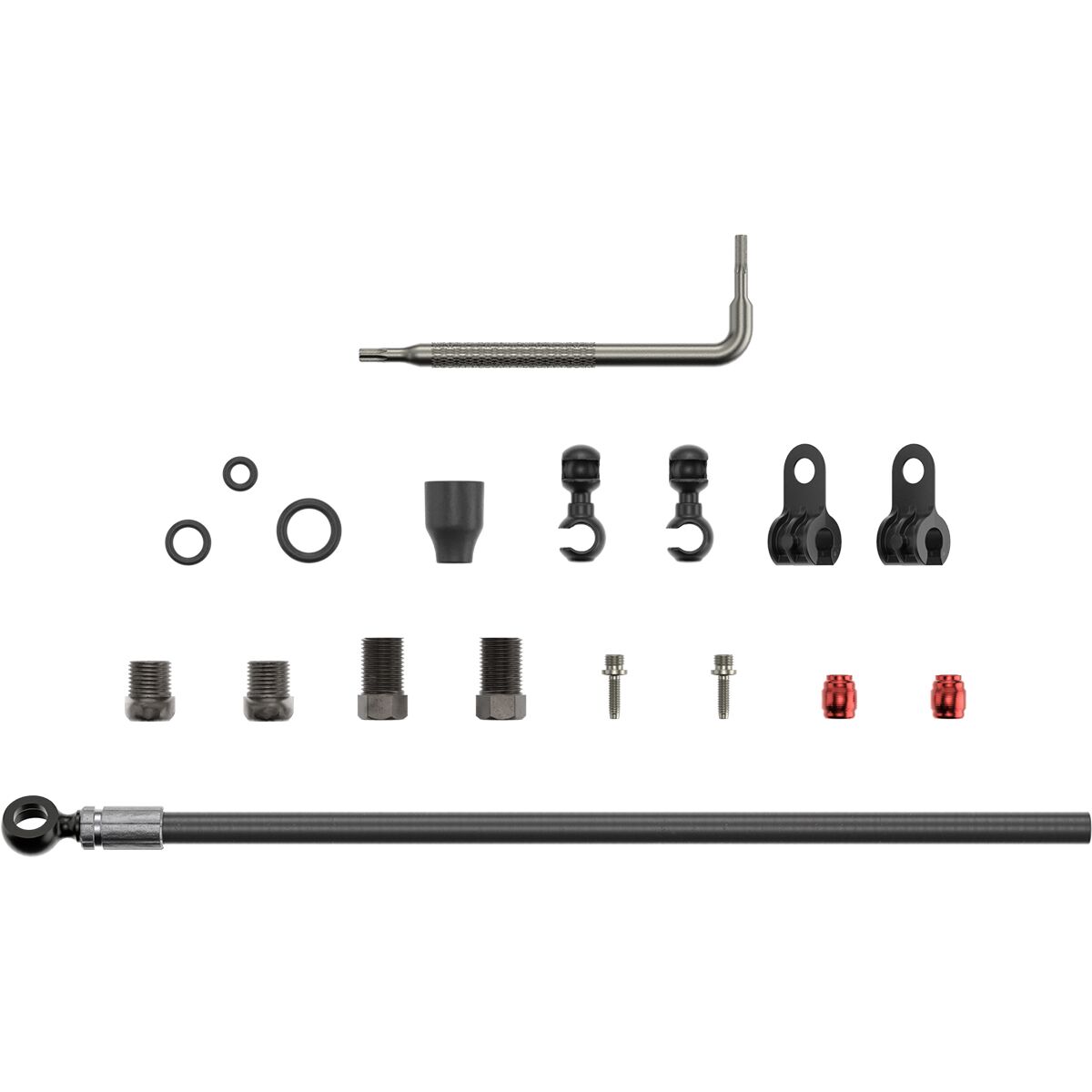 SRAM Hydraulic Brake Hose Kit Black Banjo, Level ULT,Level TLM (A1), CODE R/RSC (B1),Red eTap HRD,S900 Monoblock