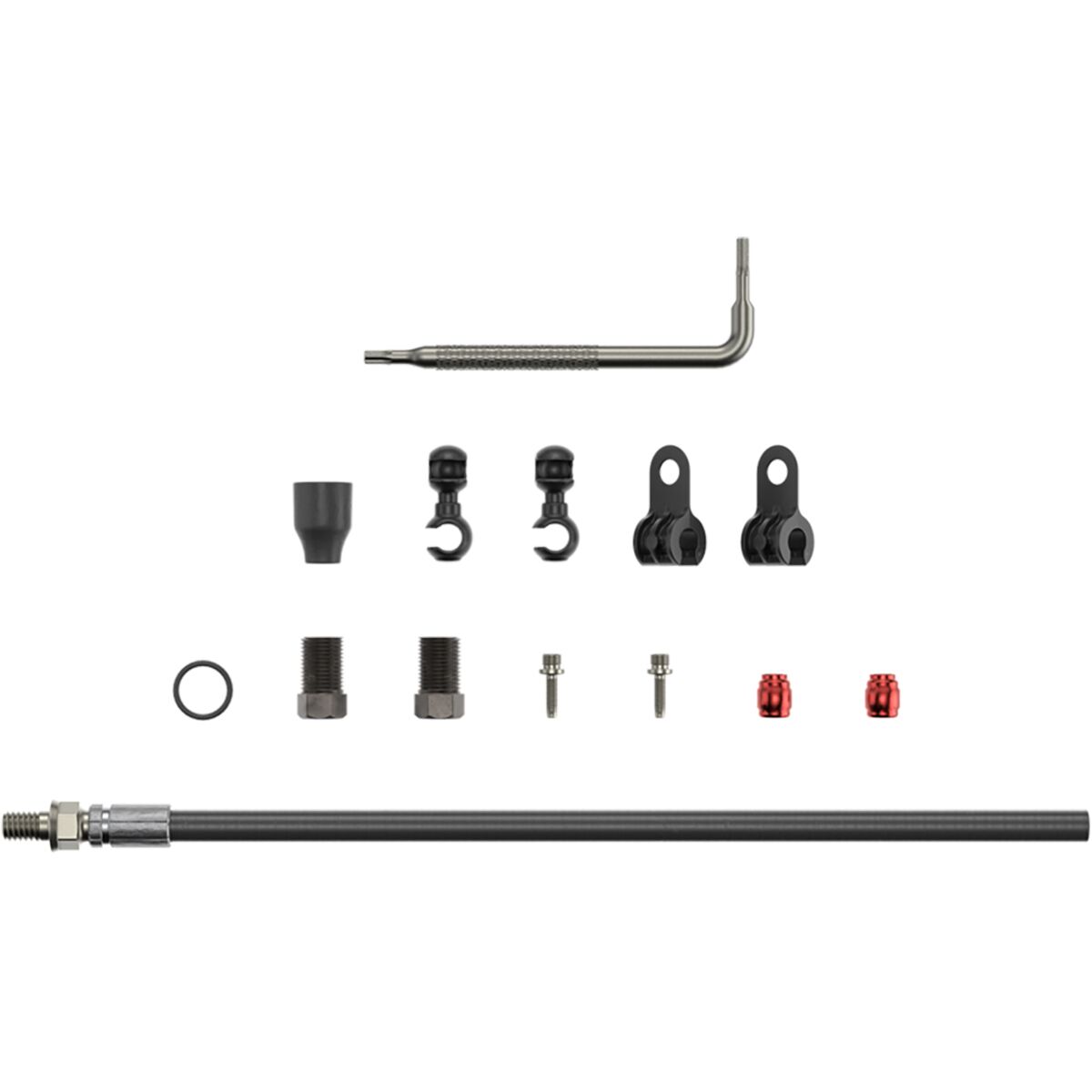SRAM Hydraulic Brake Hose Kit Threaded Inline Crimp, Elixir 5/7/9/R/CR/X0,Guide RSC (A1),Guide R/RS (A1),DB5,Level TL