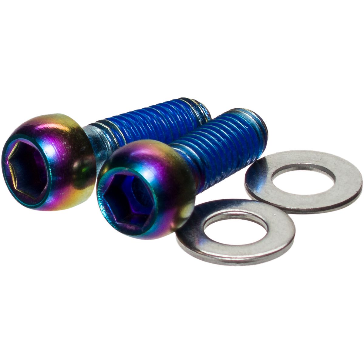 Sram SRAM Caliper Mounting Bolts Rainbow, Stainless Steel