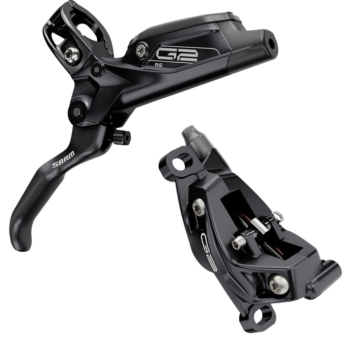 SRAM G2 RS (A1) Disc Brake Gloss Black, Anodized, Front