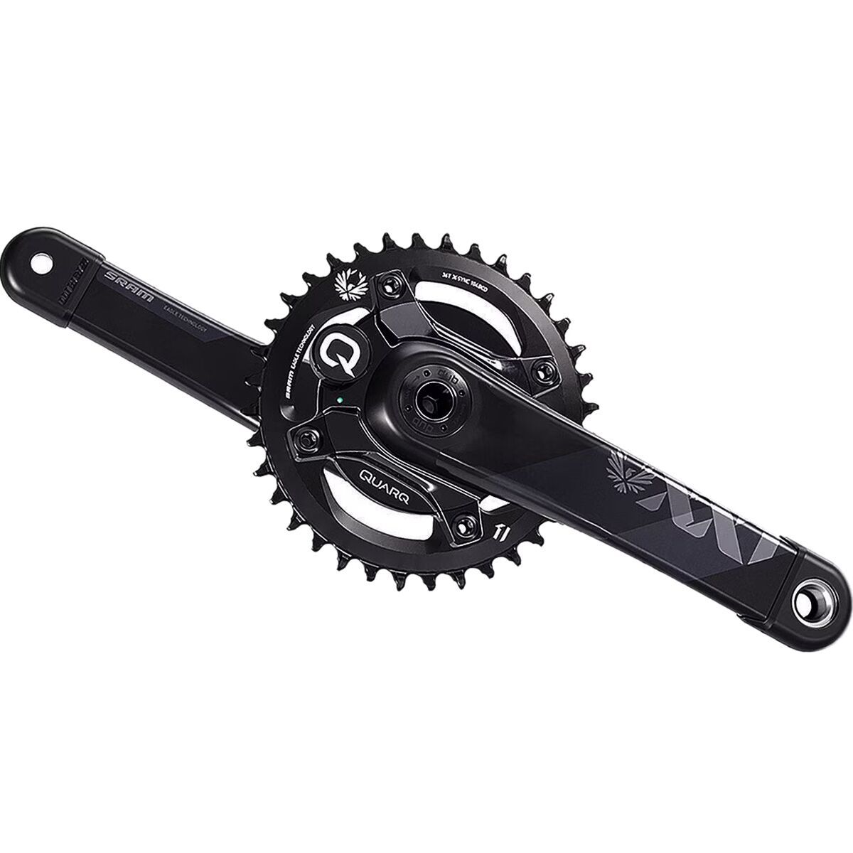 SRAM XX1 Eagle Power Meter Crankset - Boost Black, 175mm/32T