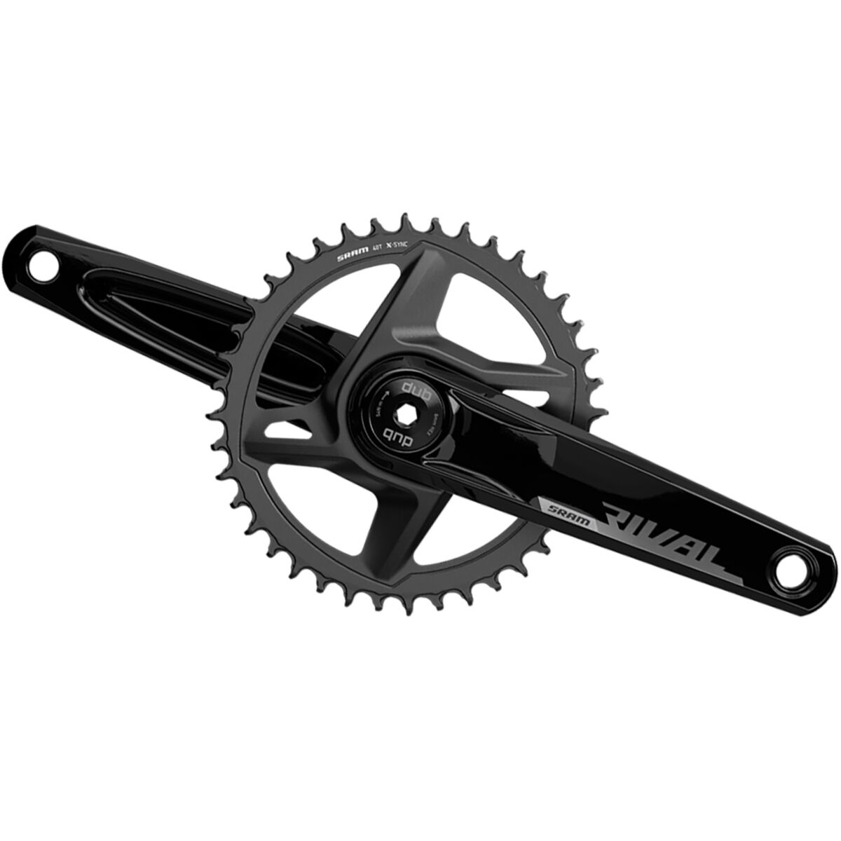 SRAM SRAM Rival Wide 1x 12-Speed Crankset Black, 172.5mm, 40T