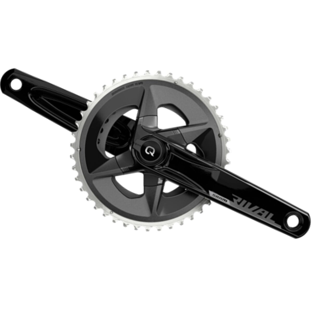 SRAM SRAM Rival AXS 12-Speed Power Meter Crankset Black, Wide, 175mm, 44-30T