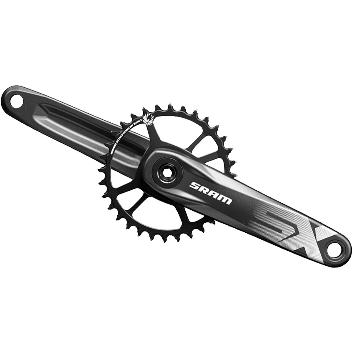 SRAM SX Eagle DUB Crankset Black, 170mm, 32T