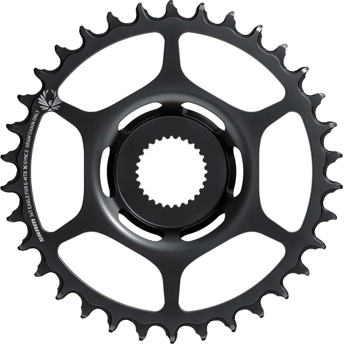 SRAM X-Sync 2 Sprocket For Bosch Motor Black, 16T
