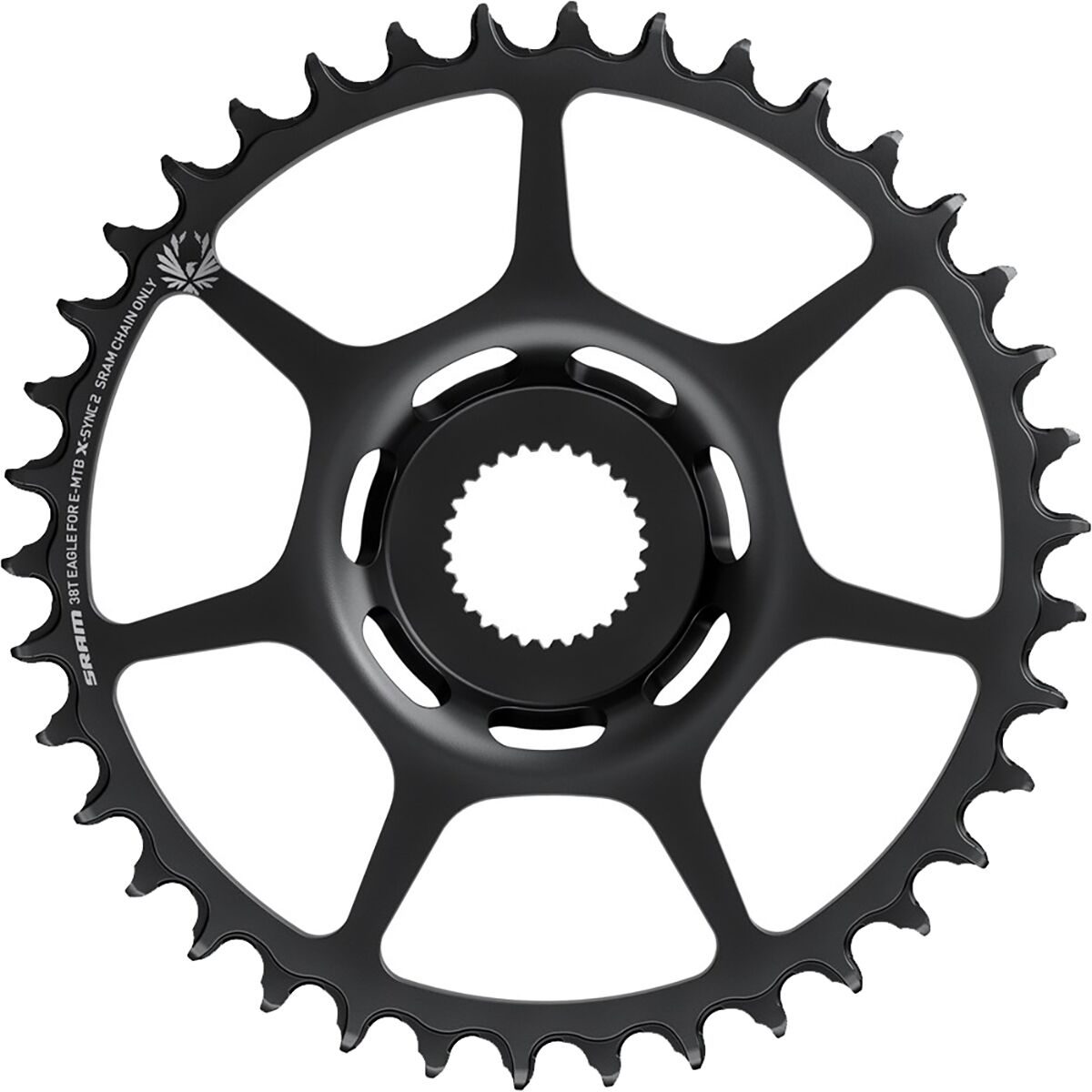 SRAM SRAM X-Sync 2 Sprocket For Gen4 Bosch Motor Black, 34T
